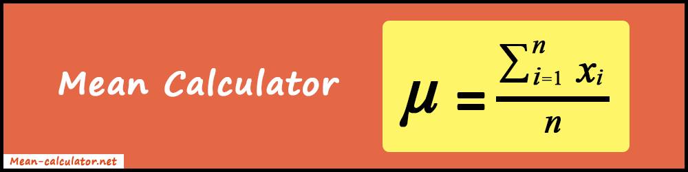 Mean Calculator | Average, Median, Mode, Range Calculator